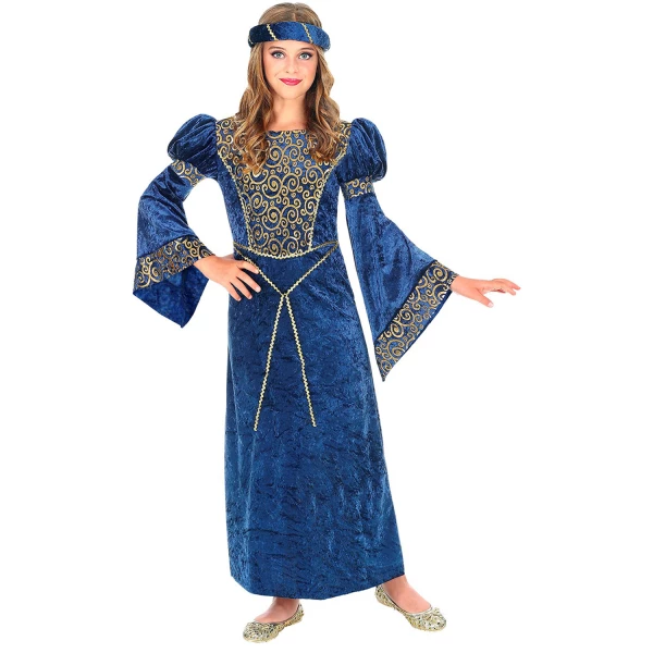 DAME RENAISSANCE robe, coiffe    158cm – Image 2