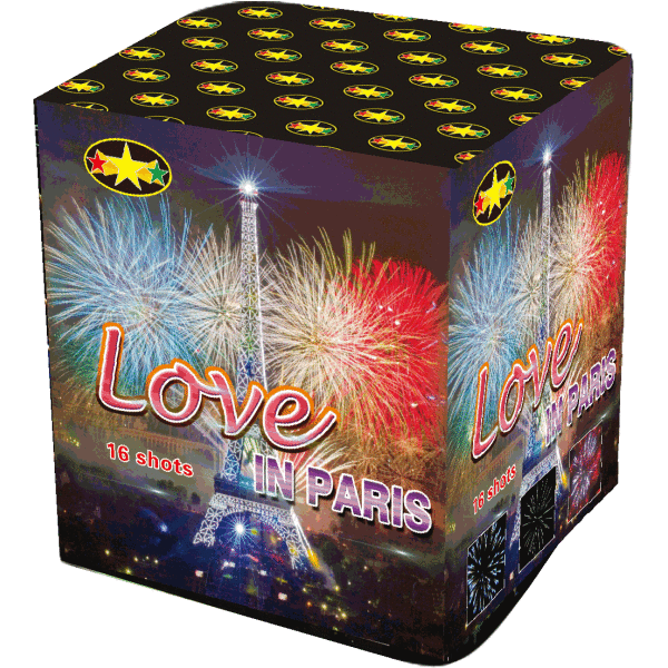 Feux d'artifices - Batterie LOVE in Paris